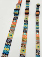 ranch hand soft cloth dog collars adjustable western patterns waterproof dog collar (54)