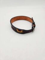 A LEather Dog Collar Sunflower (4)