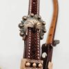 Leather Show Stopper Headstall + Rawhide Braided Bosal - view 6