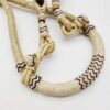 Leather Show Stopper Headstall + Rawhide Braided Bosal - view 3