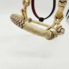 Rawhide bosa hand braided leather headstall horse hair (11)