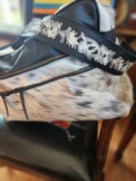 A Saddle Blanket Leather Cowhide bags weekend bag duffel bags tote purse crossbody western fashion travel bag diaper bag western diaper (20)