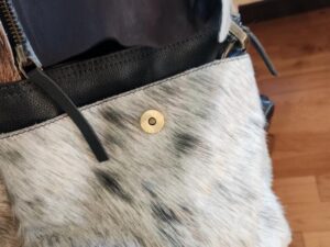 A Saddle Blanket Leather Cowhide bags weekend bag duffel bags tote purse crossbody western fashion travel bag diaper bag western diaper (27)