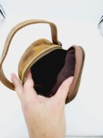 Western backpack crossbody sling bag purse cowhide leather high quality fashionable bag (13)