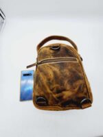 Western backpack crossbody sling bag purse cowhide leather high quality fashionable bag (19)