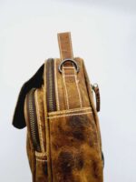Western backpack crossbody sling bag purse cowhide leather high quality fashionable bag (24)