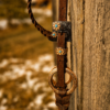 1 copper mesa one ear horse tack metal ring bridle horse tack