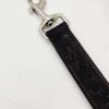 Leather Leash - Midnight Tooled - view 4