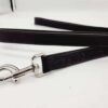 Leather Leash - Midnight Tooled - view 2