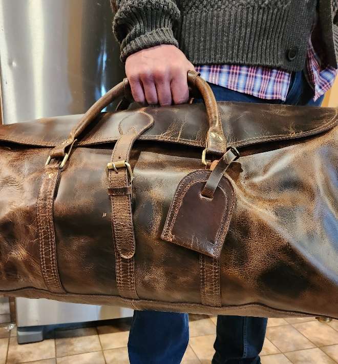 Highlander Leather Duffel - Links and Kings