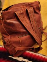 Wearable duffel bag oversized leather backpack great duffel carry on leather bag carry on (2)