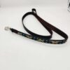 pink sunflower leather dog leash dog collar leashes for dogs leather leash pink yellow sunflower teal turquoise (12)