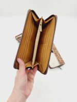 LEather wallet cutch cowhide wallet cluch purse western hair on tooled leather womens mens wallet (19)