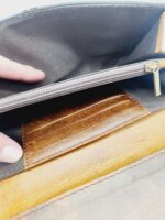 LEather wallet cutch cowhide wallet cluch purse western hair on tooled leather womens mens wallet (53)