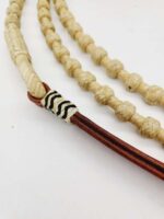 Rawhide romel reins with popper leather western show reins romel (4)