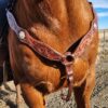 Antique Tooled - Breast Collar - Leather - view 6