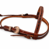 denver brown browband western bridle leather ranch hand 3