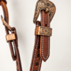 denver brown western bridle leather ranch hand