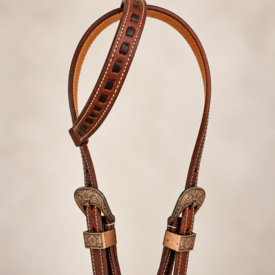 denver brown western bridle leather ranch hand 2