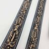 Leather Dog Collar - Navajo Spring - Beaded - view 6