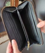 saddle blanket wallet clutch ladies purse western cowhide (4)