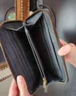 saddle blanket wallet clutch ladies purse western cowhide (5)