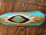 saddle blanket wallet clutch ladies purse western cowhide (6)