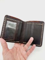 Leather wallets for sale womens mens gift for him cute wallets leather crazy hrose leather (9)