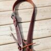 Basketweave Tooling - Split Ear Headstall - view 3
