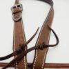 Vaquero - Chocolate Roughout - Split Ear Headstall - view 3