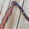 Antique Tooled - Breast Collar - Leather - view 4