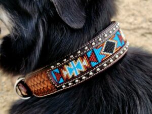 leather dog collars for sale premium leather dog collars durable ranch hand (9)