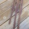 Dog Collar leather Asshole Dog Collar Funny Bad Dog Leather Collars Funny gift for dog owner blue feather dog collar (11)