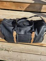 vintage travel bag duffel bag ranch hand leather mens bag gym bag western classic rustic bags (14)