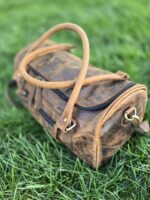 vintage travel bag duffel bag ranch hand leather mens bag gym bag western classic rustic bags (2)