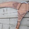 Stockman's Roughout Western Breast Collar with Brown Buckstitch - 3 Piece - view 3