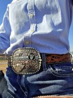 Hand made Leather western belt cactus feather hand carved leather belt mens belt kids belt western ladies belts buckstitch belt (19)