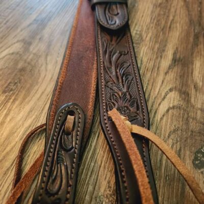 Leather headstall bridle western horse tack quarter horse (1)