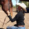 Leather Belt - The Maverick Western Belt - view 4