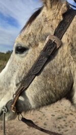 ranch hand western bridle westernhrose tack cowboy gear rodeo ready horse tack (3)