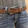 Leather Belt - The Herdsmen Western Belt - view 4