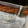 Leather Belt - The Maverick Western Belt - view 5
