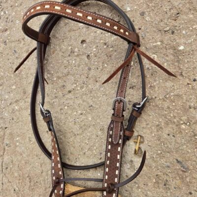 wester n headstall bridle leather roughout western headstall buckstitch breast collar western (10)