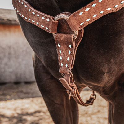 High country white buckstitch breast