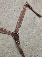 handcrafted western leather headstall cowboy style horse bridle romel reins (38)