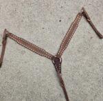 handcrafted western leather headstall cowboy style horse bridle romel reins (39)