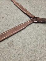 handcrafted western leather headstall cowboy style horse bridle romel reins (40)