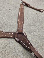 handcrafted western leather headstall cowboy style horse bridle romel reins (42)