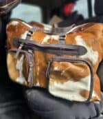 ranch hand Hair On Cowhide Duffel Bag Leather Mens Bag Travel Bag Carry on weekend bag Womens Fashion (19)