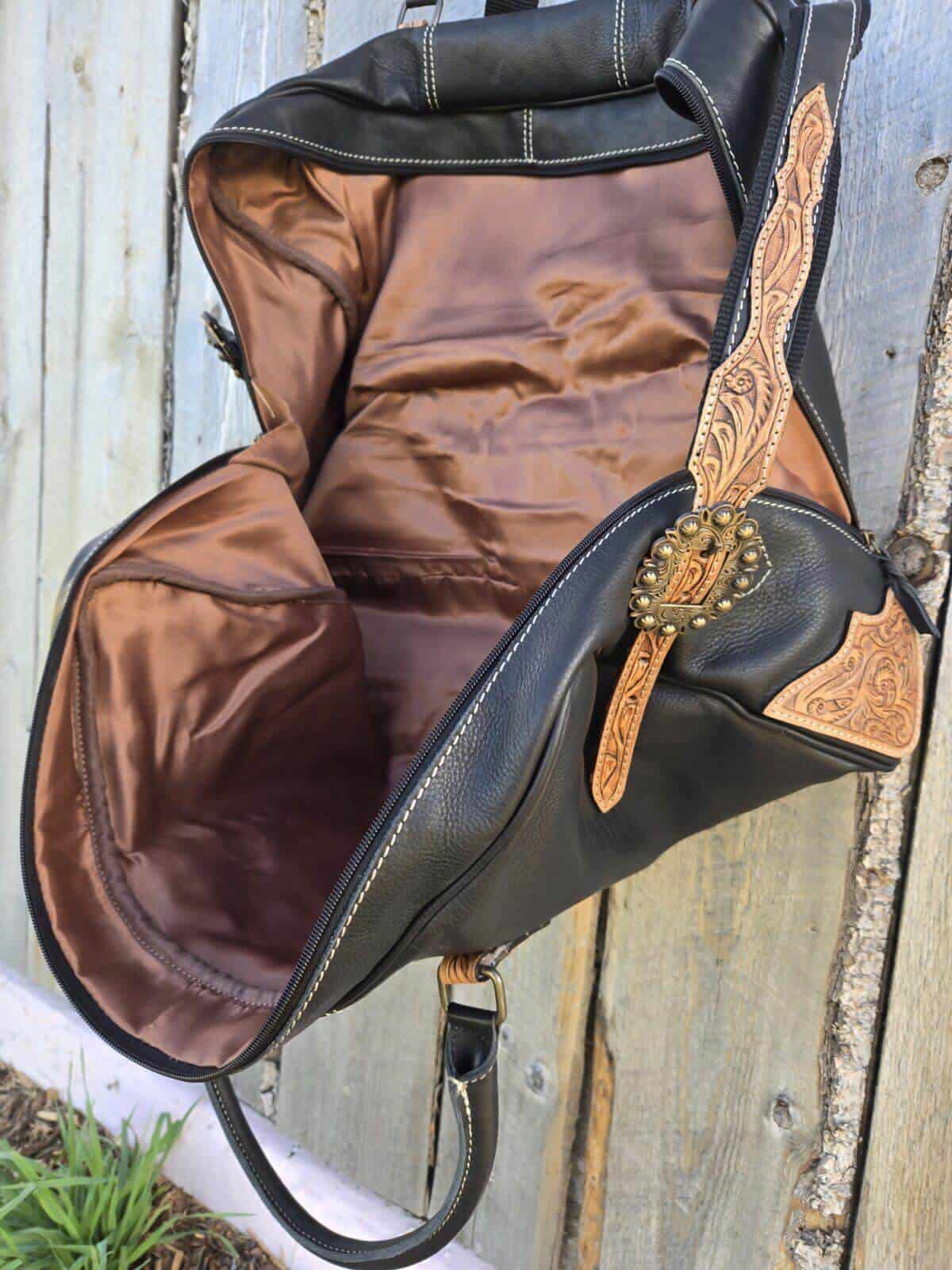 Rustic travel bags carryon bags leather western vintage distressed leather bags ranch hand store (19)